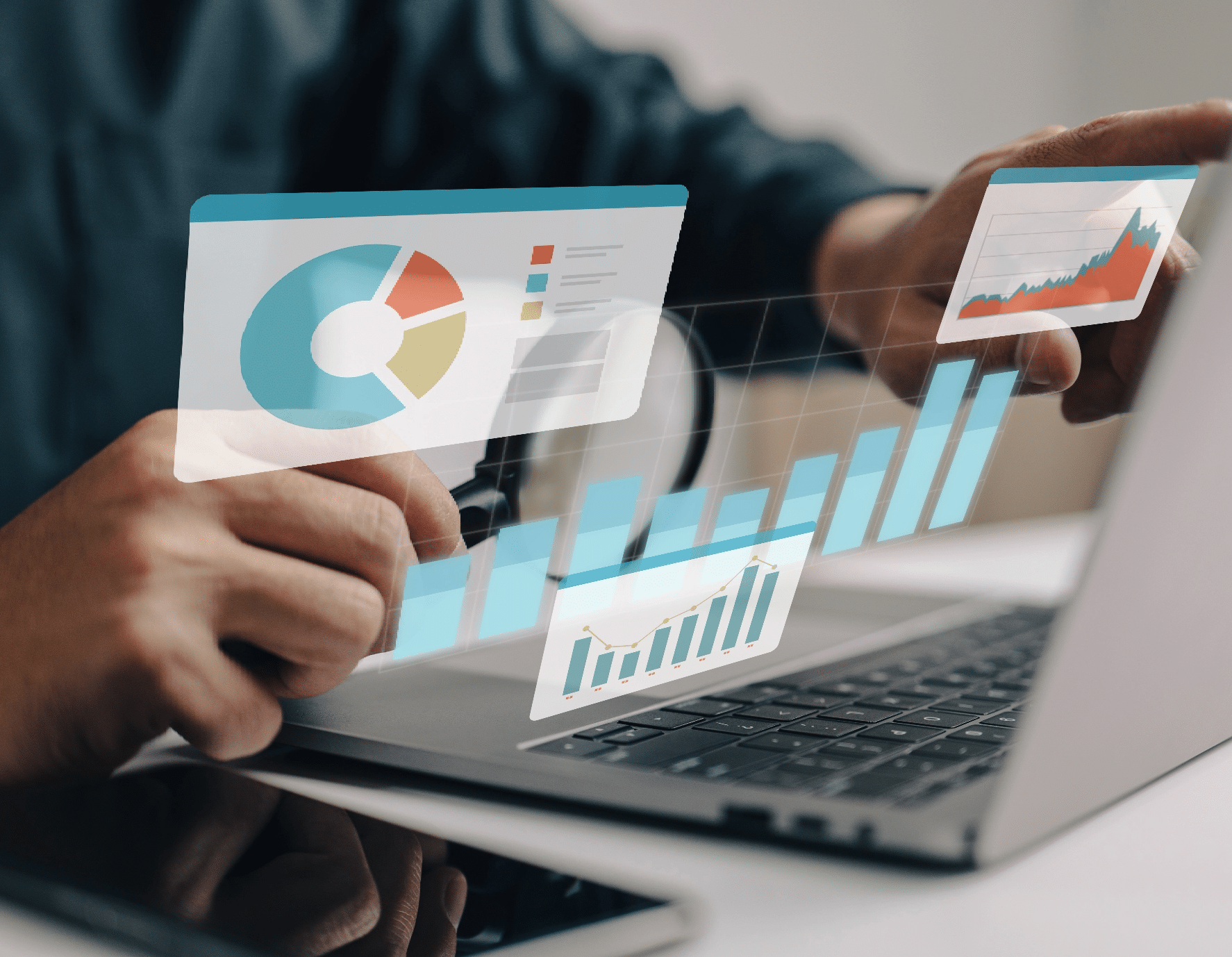 Data Charts and Graphics on a DEsktop