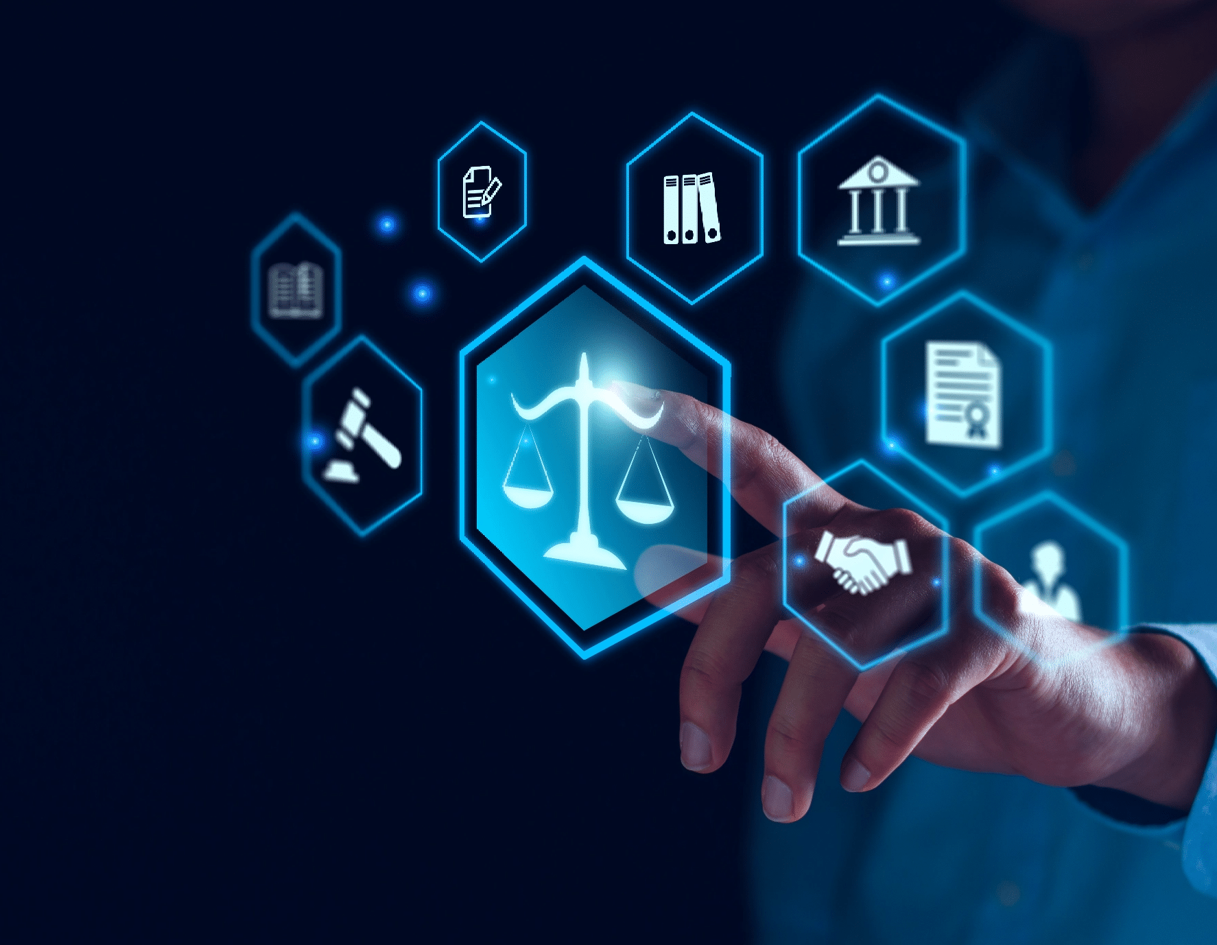 Justice Scales App Touchscreen