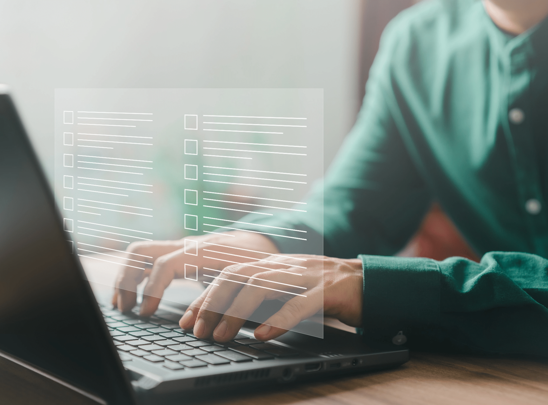 Preparing Pretrial Assessment on a Laptop